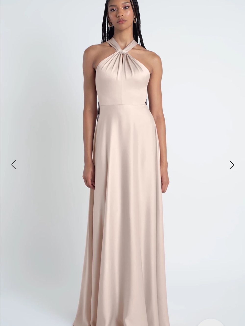 Jenny Yoo Daisy Bridesmaid Dress in Prosecco, Size 18 (70% off!)